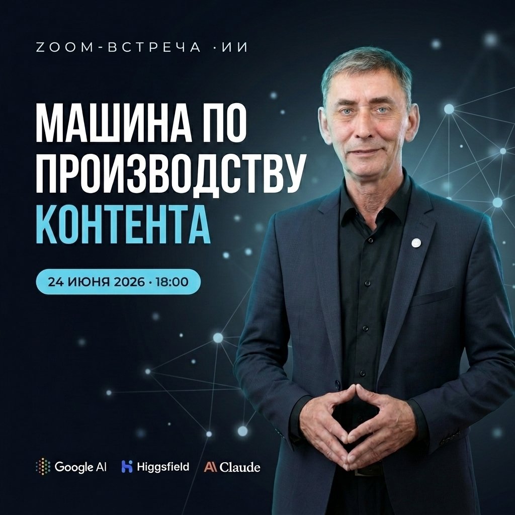 Машина по производству контента — Zoom-встреча 24 июня 2026 в 18:00
